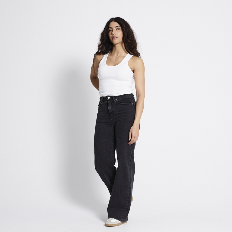 High waist wide jeans "Boulevard"